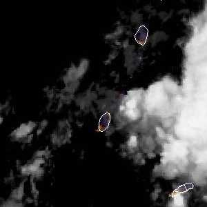 météo tropicale : Image satellite .