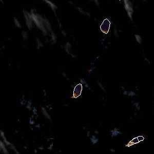 météo tropicale : Image satellite .