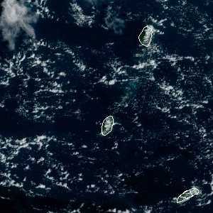 météo tropicale : Image satellite .