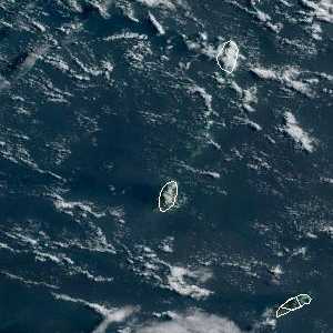 météo tropicale : Image satellite .