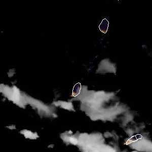 météo tropicale : Image satellite .