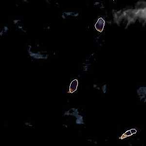 météo tropicale : Image satellite .