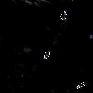 météo tropicale : Image satellite .
