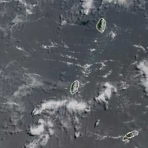météo tropicale : Image satellite .