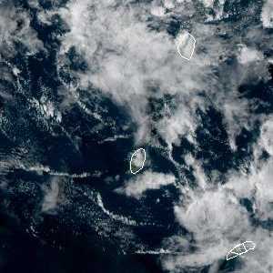 météo tropicale : Image satellite .