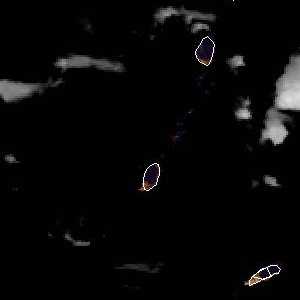 météo tropicale : Image satellite .