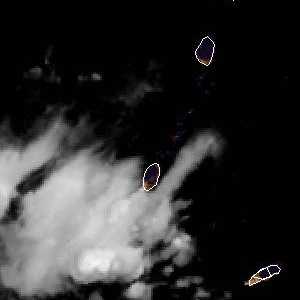 météo tropicale : Image satellite .