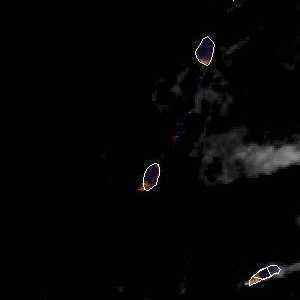 météo tropicale : Image satellite .