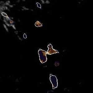 météo tropicale : Image satellite .