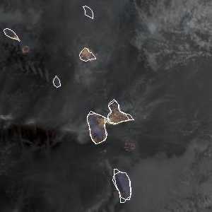 météo tropicale : Image satellite .
