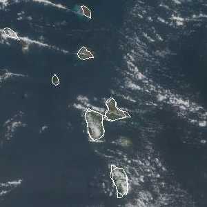 tropical weather: Satellite image.