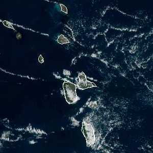 météo tropicale : Image satellite .