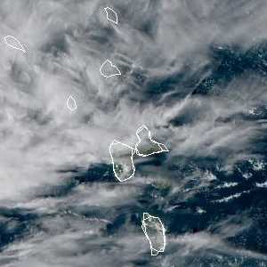 météo tropicale : Image satellite .