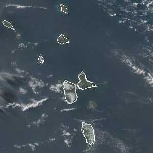 météo tropicale : Image satellite .