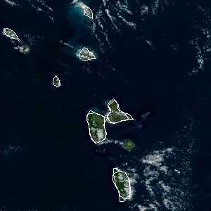 météo tropicale : Image satellite .