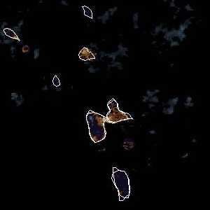 météo tropicale : Image satellite .