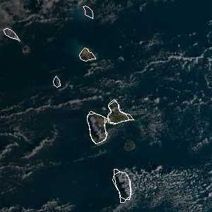 météo tropicale : Image satellite .