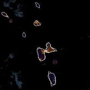 météo tropicale : Image satellite .