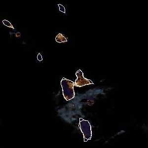 météo tropicale : Image satellite .