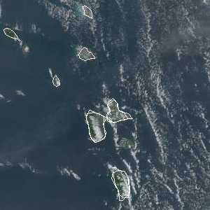 météo tropicale : Image satellite .