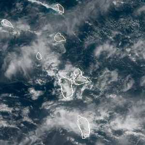 tropical weather: Satellite image.