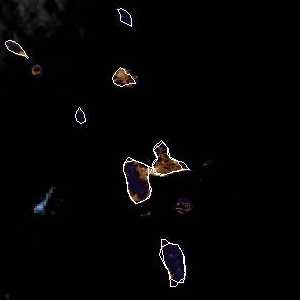 météo tropicale : Image satellite .