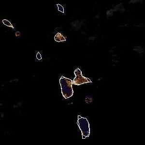 météo tropicale : Image satellite .