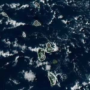 météo tropicale : Image satellite .