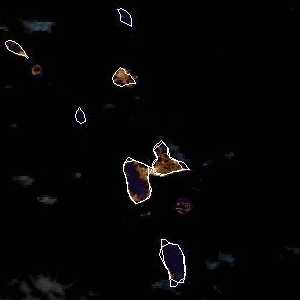 météo tropicale : Image satellite .