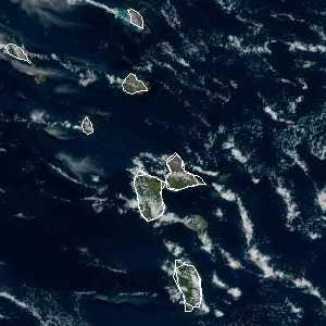 météo tropicale : Image satellite .