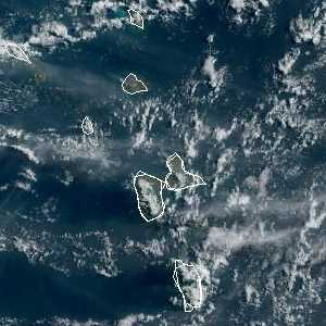 météo tropicale : Image satellite .