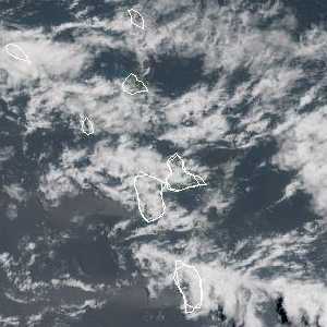 météo tropicale : Image satellite .