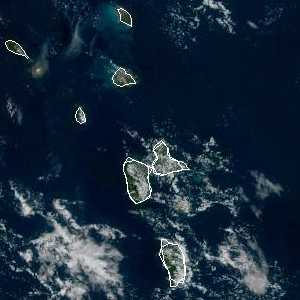 météo tropicale : Image satellite .