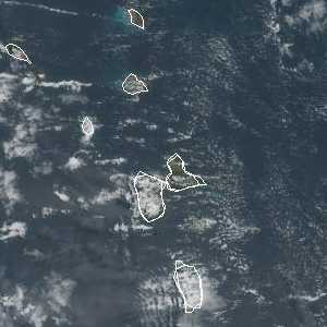 météo tropicale : Image satellite .