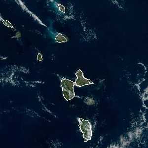 météo tropicale : Image satellite .