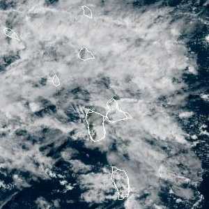 météo tropicale : Image satellite .