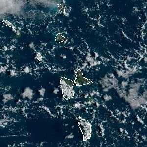 météo tropicale : Image satellite .