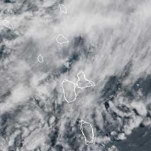 météo tropicale : Image satellite .