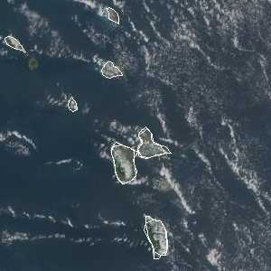 météo tropicale : Image satellite .