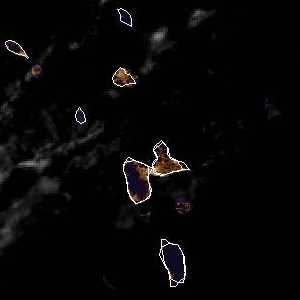 météo tropicale : Image satellite .