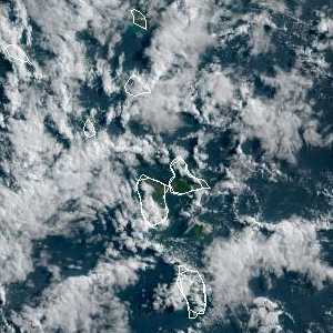 météo tropicale : Image satellite .