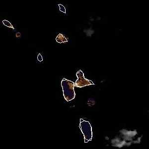 météo tropicale : Image satellite .