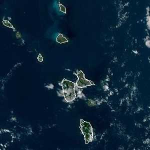 météo tropicale : Image satellite .