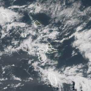 météo tropicale : Image satellite .