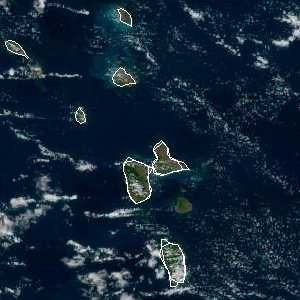 météo tropicale : Image satellite .