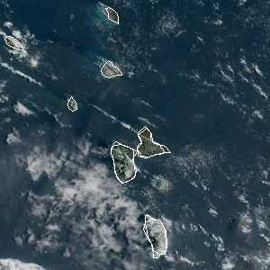 météo tropicale : Image satellite .