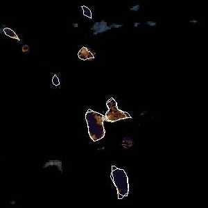 météo tropicale : Image satellite .