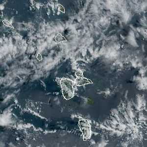météo tropicale : Image satellite .