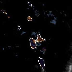 météo tropicale : Image satellite .