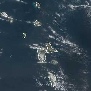 météo tropicale : Image satellite .